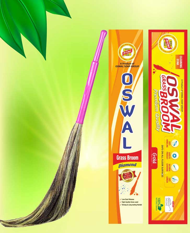Oswal Grass Broom